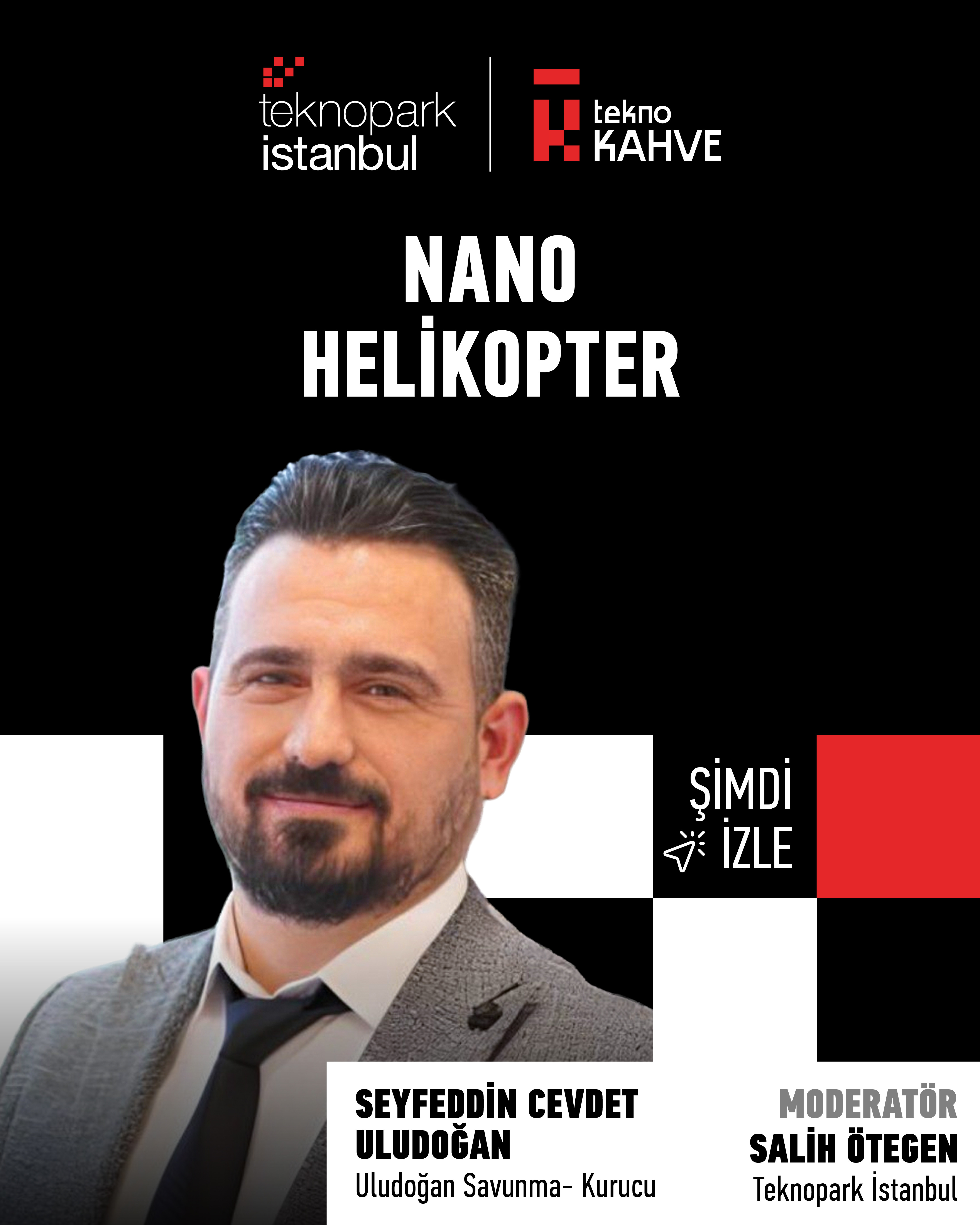 Tekno Kahve’nin Yeni Bölüm Konuğu: Uludoğan Savunma Kurucusu Seyfettin Cevdet Uludoğan